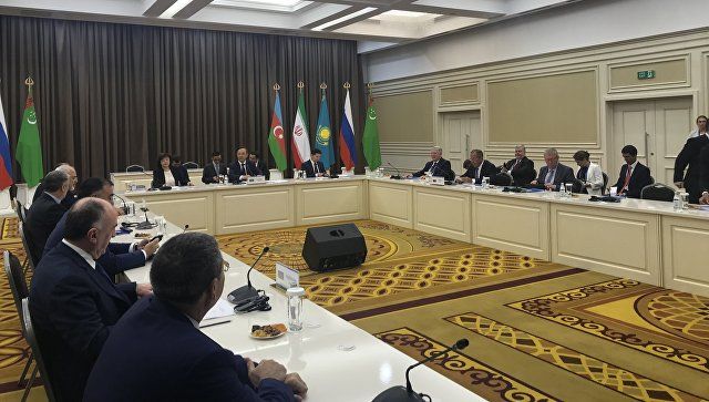 В Актау проходит встреча глав стран "Каспийской пятерки"