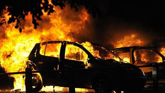 В Швеции около 80 автомобилей пострадали от поджога