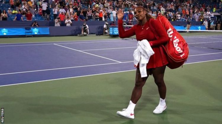Serena Williams loses to Petra Kvitova at Cincinnati's Western & Southern Open