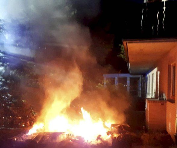 В Германии подожгли отель Эльмана Аллахвердиева