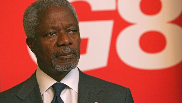 В Гане объявили траур из-за кончины экс-генсека ООН Аннана