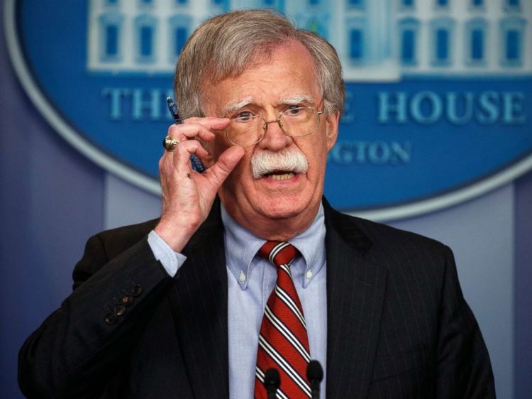 Trump adviser Bolton says Russia 'stuck' in Syria, Iran must leave