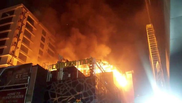 Fire in India's financial hub of Mumbai kills 4, injures 16