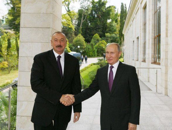 زيارة الرئيس إلهام علييف إلى روسيا