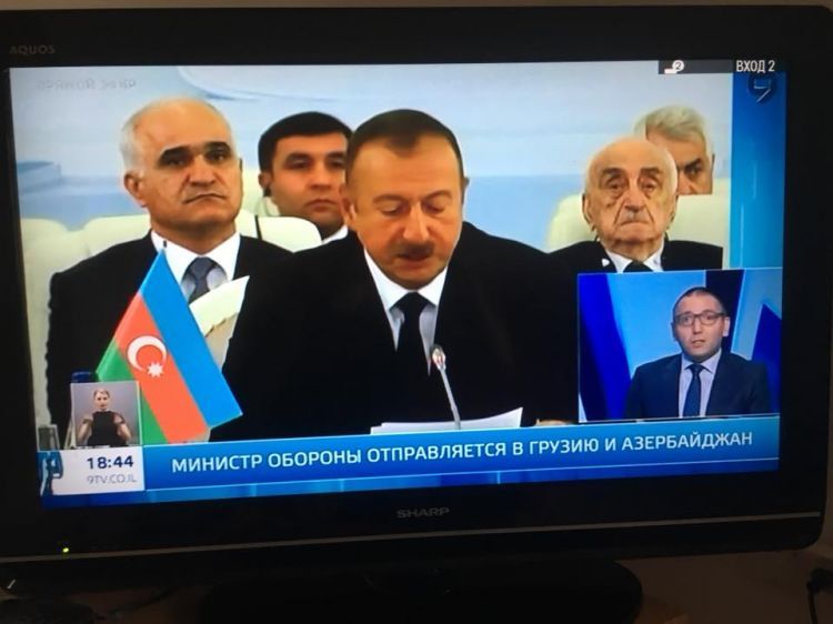 Israeli defense minister Avigdor Lieberman gave his comment on Azerbaijan during the TV program