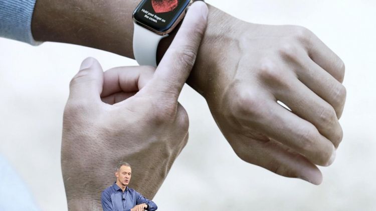 Latest Apple Watch has a heart monitor