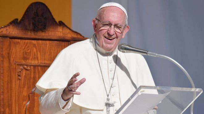 Pope Francis honours slain Catholic priest in Sicily