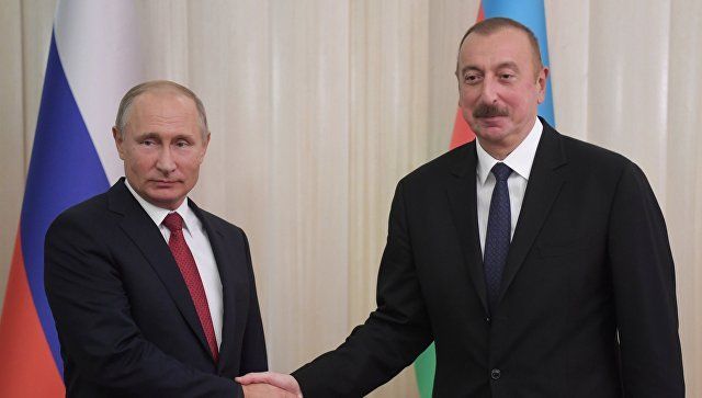 بوتين يشير إلى أهمية تطوير العلاقات مع أذربيجان