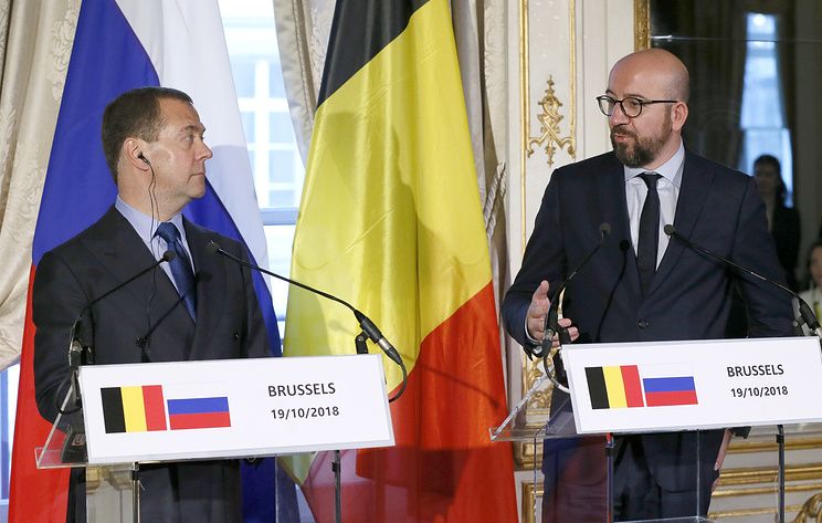 Russian PM says talks with Belgian PM "meaningful, held in friendly atmosphere"