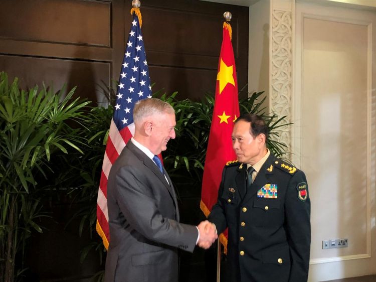 Chinese defense minister to visit Washington next week