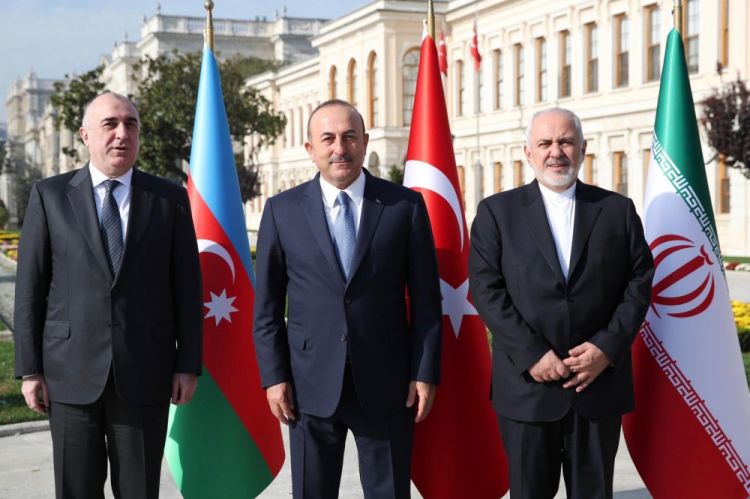 لقاء ثلاثي لوزراء خارجية أذربيجان وتركيا وإيران في إسطنبول