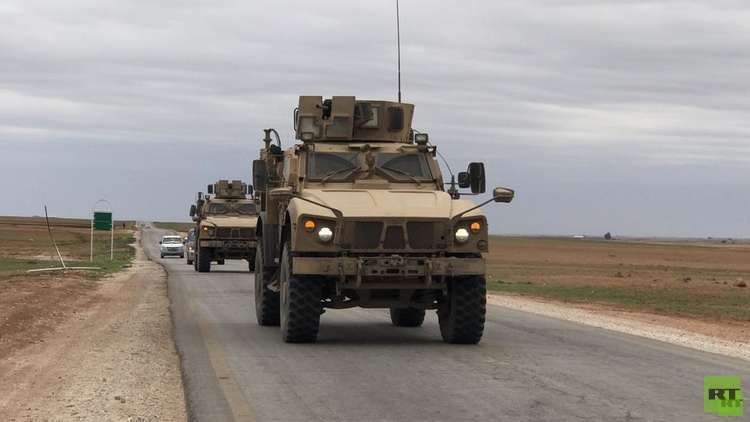 صور حصرية لـ RT.. دوريات عسكرية أمريكية على الحدود السورية التركية