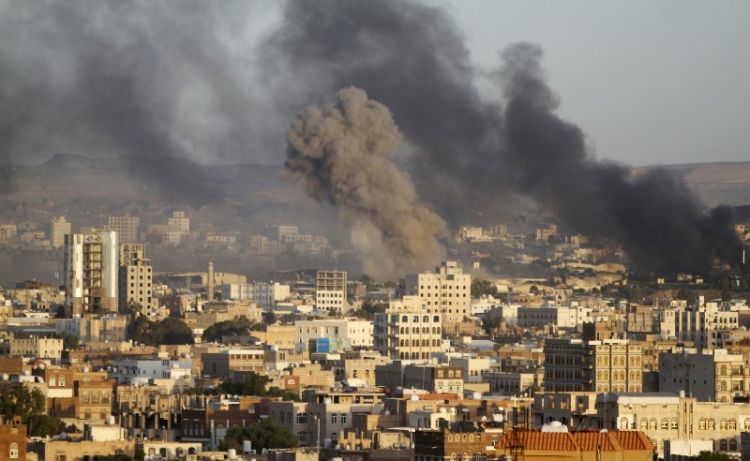 Saudi-coalition jet fighters attacked Yemen