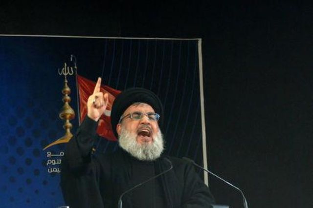 نصر الله يقول إن حزب الله سيرد على أي هجوم إسرائيلي على لبنان