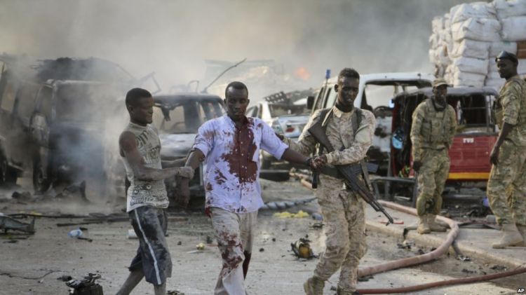 Toll rises to 53 dead from bomb blasts in Somalia's capital