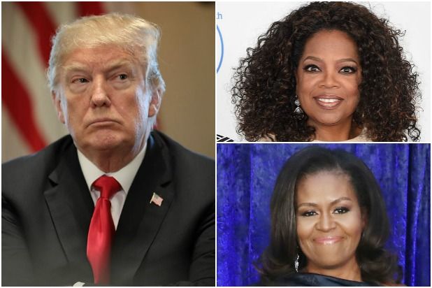 Trump would lose heavily to Michelle Obama, Oprah or Joe Biden in 2020 presidential election poll shows