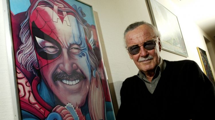 Screen superheroes lead tributes to Stan Lee