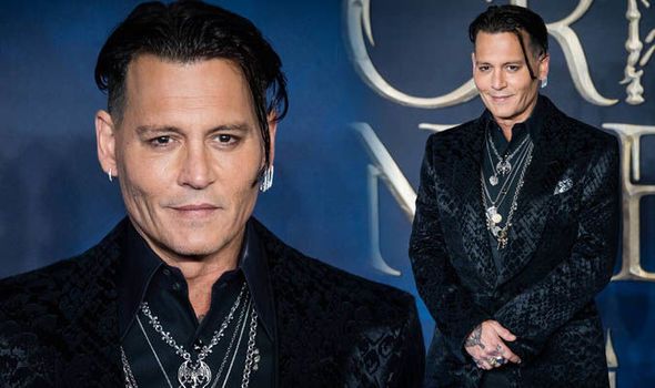 Johnny Depp pictures Actor looks healthy at Fantastic Beasts Crimes Of Grindelwald event