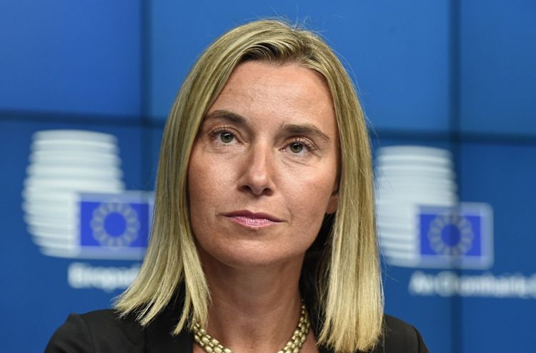 Mogherini stresses implementation of European finance mechanism