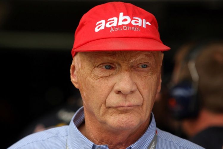 Prev Niki Lauda has a heartfelt word for his team and his fans