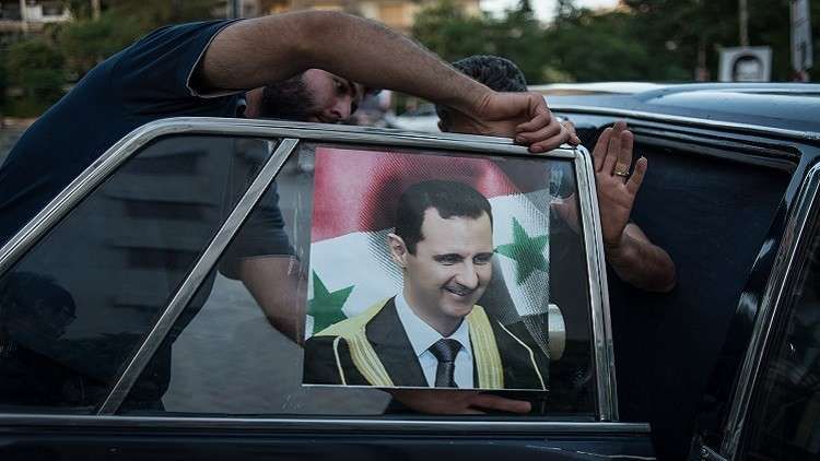 هتافات بحياة الأسد في الأردن