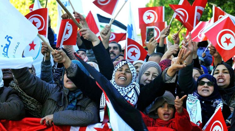 Tunisians protest planned visit of Saudi crown prince