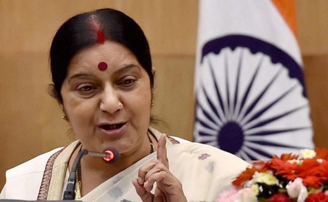 Sushma Swaraj rules out Pak-India dialogue despite Kartarpur Corridor