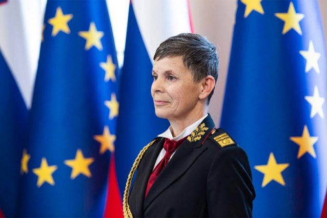 Slovenia is first NATO state to appoint female army chief