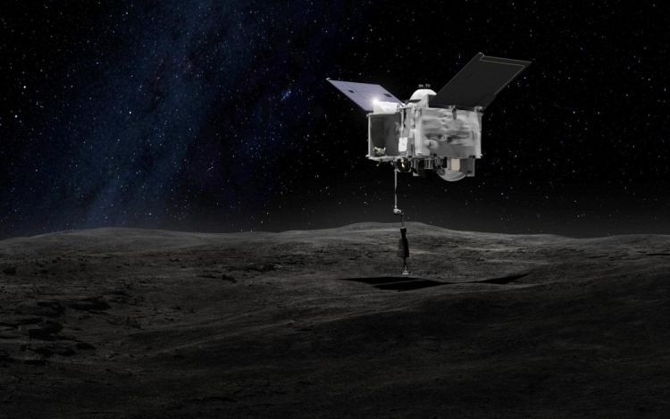 Close encounter OSIRIS-REx meets Bennu asteroid