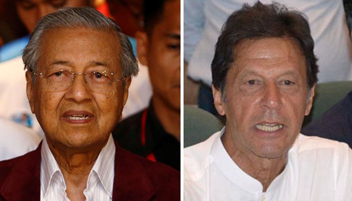 Mahathir Mohamad Malaysian PM defends Uturn of Imran Khan
