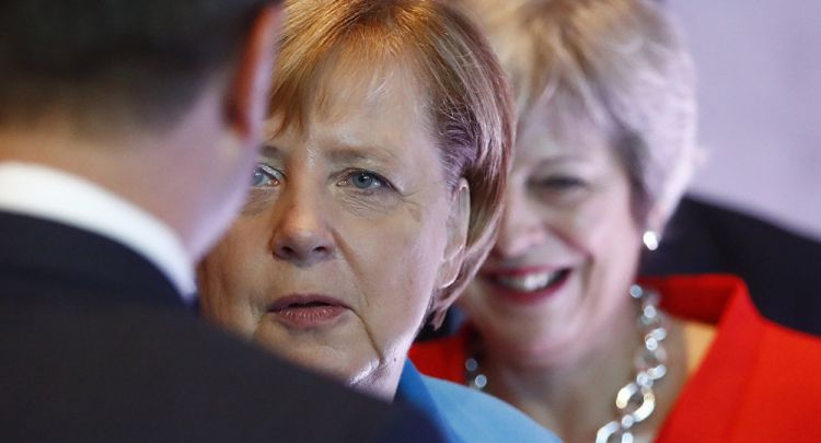 Merkel interrupts May, Juncker calls EU talks 'nebulous'