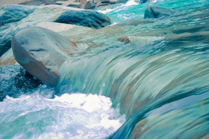 What happens when water meets rock?