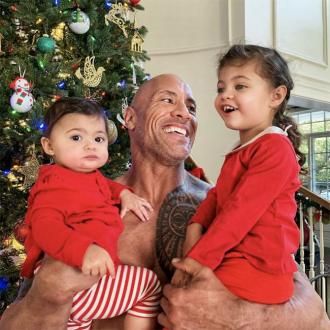 Dwayne Johnson treasures cuddles with his daughters