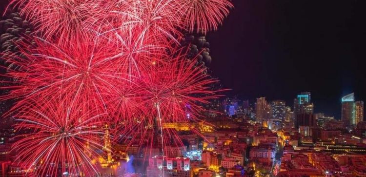 صور ساحرة: هكذا استقبل العام 2019.. شاهدوا أجواء الاحتفال في دمشق!