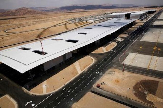 افتتاح مطار رامون الإسرائيلي قرب إيلات في 22 يناير