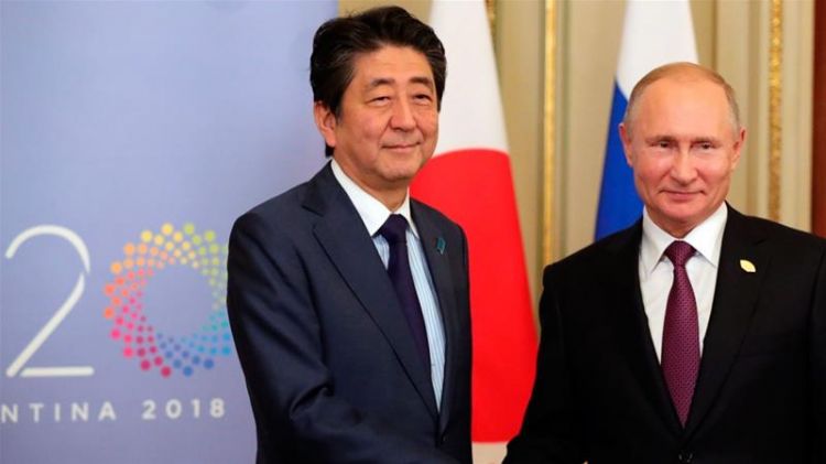 Abe evaluates how Russian-Japanese peace treaty will affect US