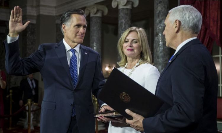 Is Mitt Romney the man to lead a Republican rebellion against Trump?