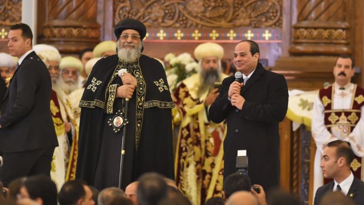 Egyptian president inaugurates new cathedral ahead of Coptic Christmas