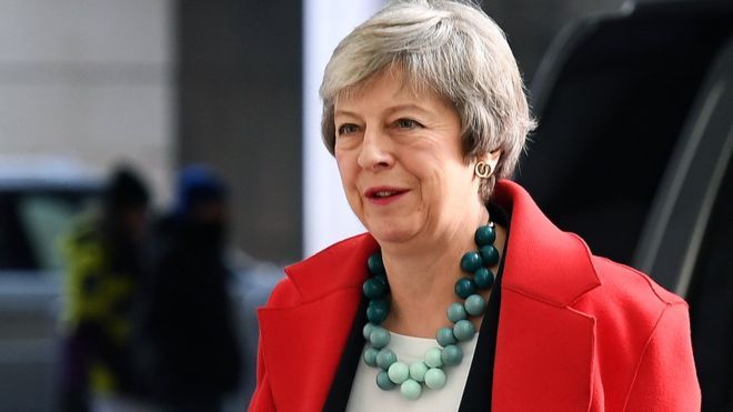 PM May says Britain will leave EU on March 29