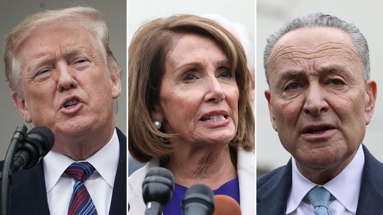 Trump rips Pelosi and Schumer after meeting 'Total waste of time'
