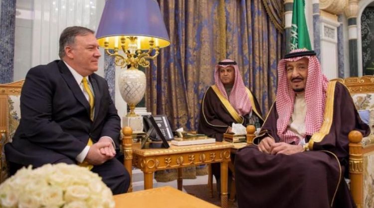 Saudi King, Pompeo discuss bilateral ties, regional affairs