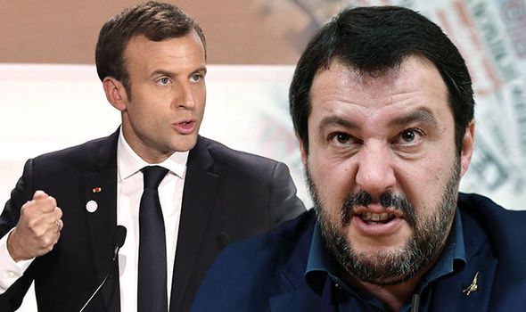 Italy's Salvini lashes out at Macron as 'terrible president'