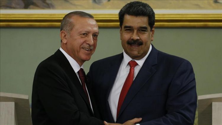 Erdogan voices support for Venezuelan President Maduro