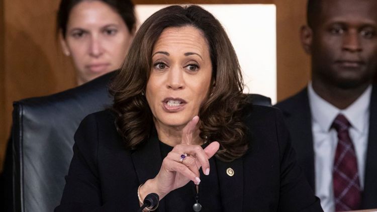 Kamala Harris says president should ‘open up’ Trump Tower to federal workers furloughed by shutdown