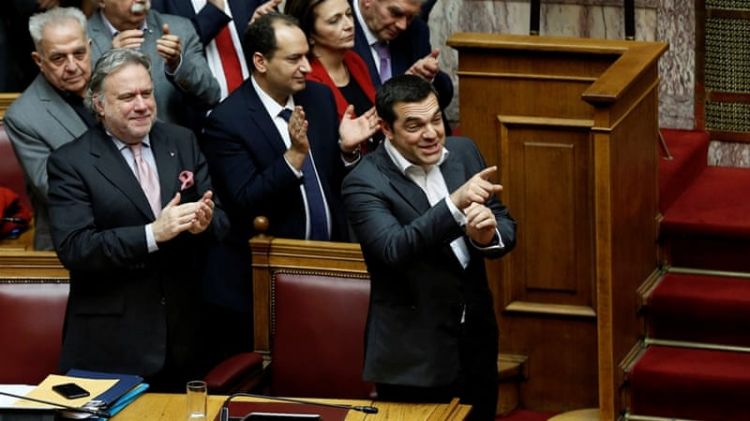 Greek parliament approves Macedonia's new name