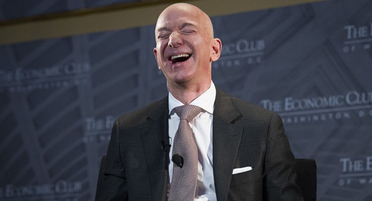 World’s richest man Bezos gives to charity the least
