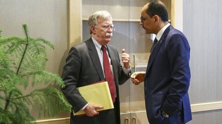 Turkey’s presidential aide, US’s Bolton discuss Syria