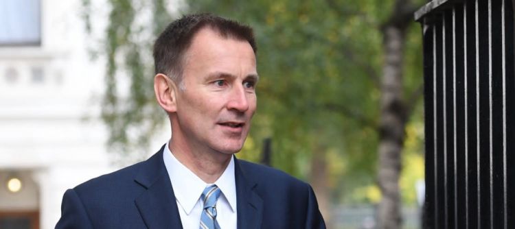 UK's Hunt admits Brexit could be delayed