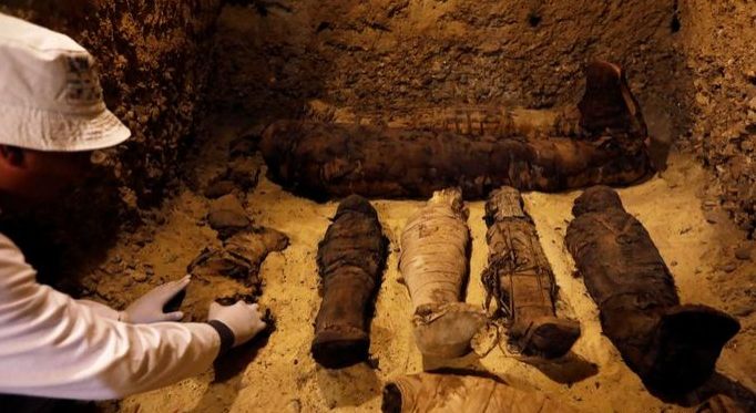 Mummies discovered in ancient Egyptian burial chambers