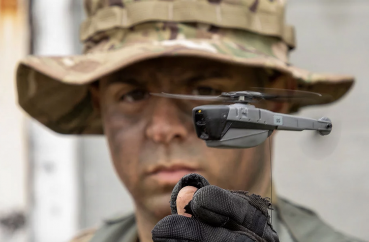 US military equipped with tiny spy drones